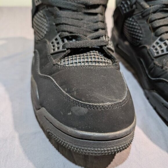 Nike Air Jordan 4 Retro Black Cat 2020 CU1110-010 Men Size 10 - Picture 3 of 13